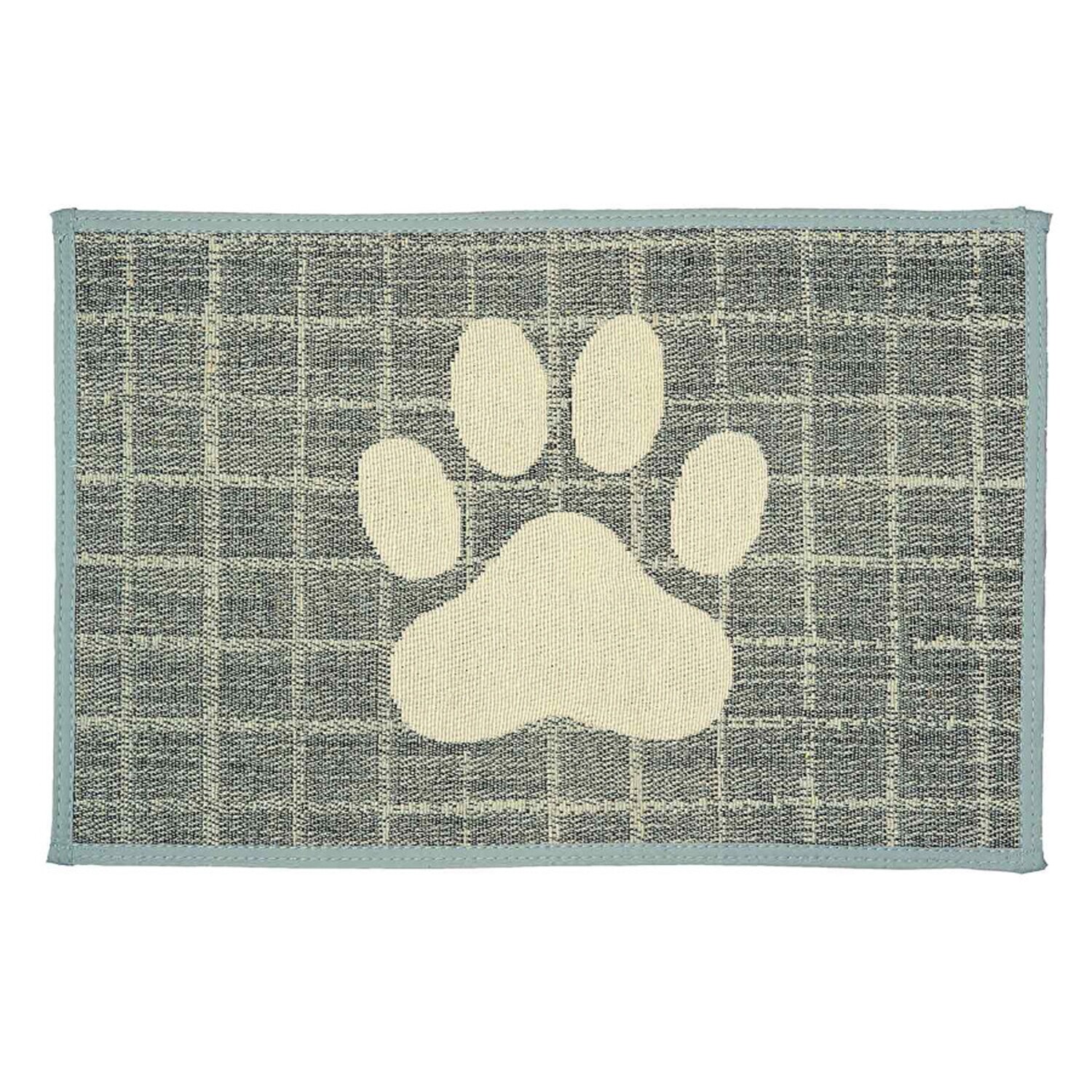 Loving Pets Bella Fashion Mats Paw One Size - Plaid
