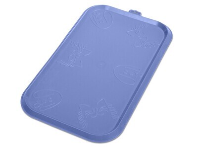 Van Ness Plastics Dinner Mat For Cats and Dogs - Blue