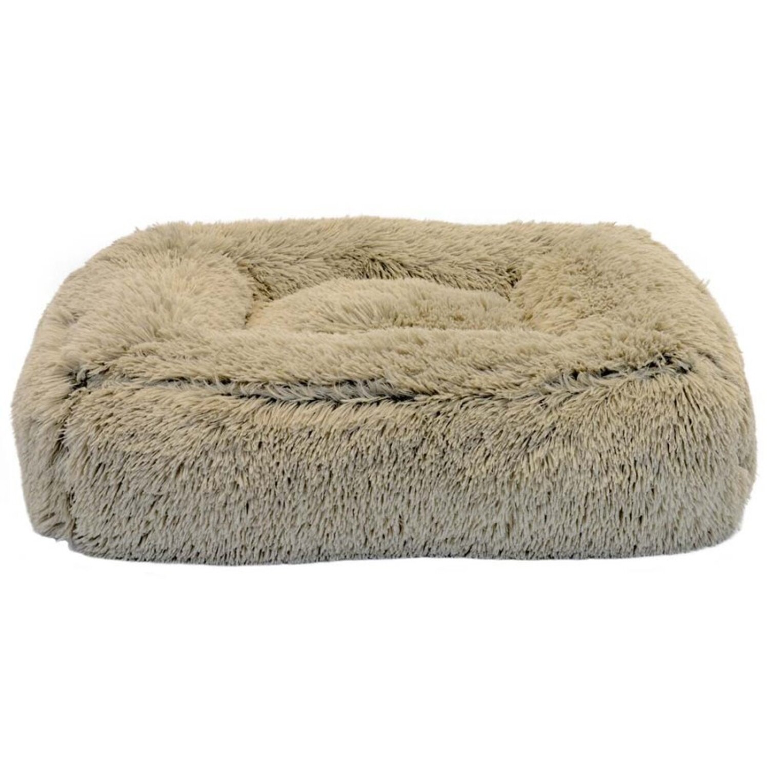 Good Dog Stepover Bolster Cloud Bed - Tan
