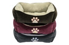 Dallas Box Bed With Paw Print