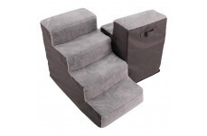 Dallas 4 Step Pet Step - Grey