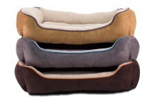 Dallas Faux Suede Box Bed Assorted