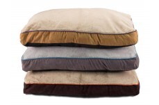 Dallas Faux Suede Gusseted Pet Bed Assorted