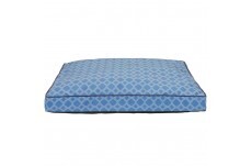 Dallas Gusseted Faux Linen Dog Bed