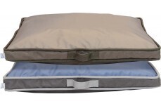 Dallas Weather and Chew Resistant Reversible Gusset Dog Bed Assorted