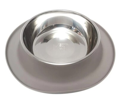 Messy Mutts Dog Feeder - Grey