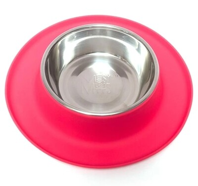 Messy Mutts Dog Feeder - Red