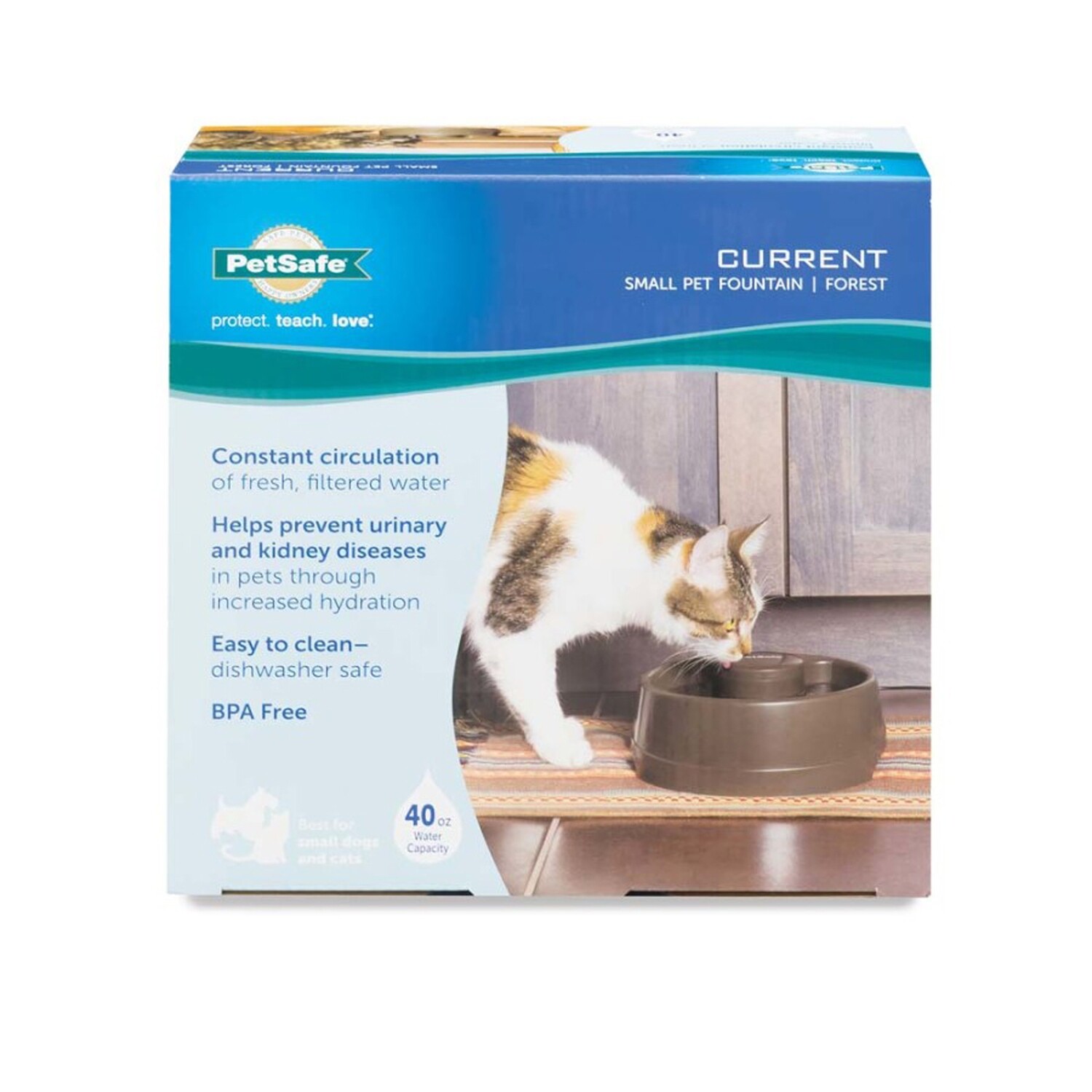Petsafe Current Pet Fountain Forest, Size: S