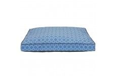 Dallas Gusseted Faux Linen Dog Bed