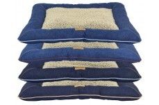 Dallas Maunufacturing Denim Pillow Bed