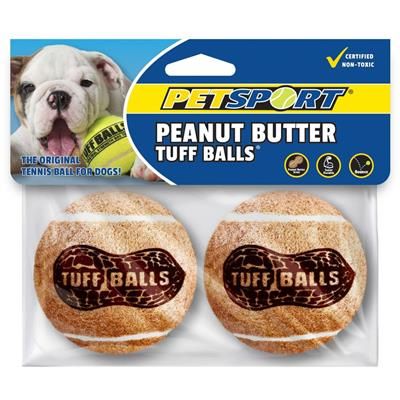 Petsport Usa Peanut Butter Balls Dog Toy - Brown