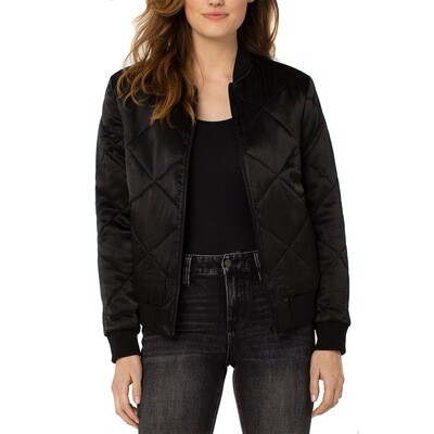 Liverpool Los Angeles Quilted Bomber Jacket