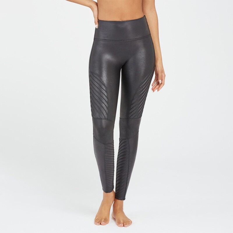 SPANX® Faux Leather Moto Leggings