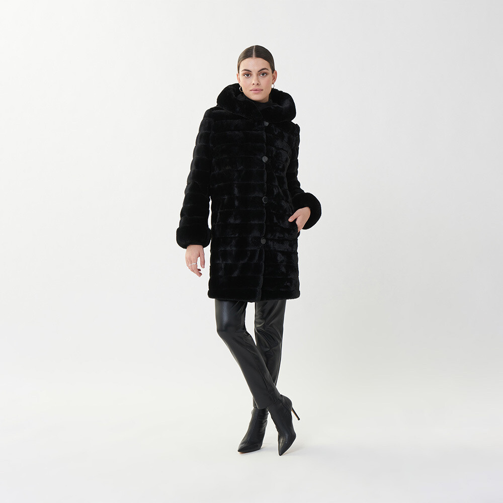 Joseph Ribkoff Reversible Mink Coat