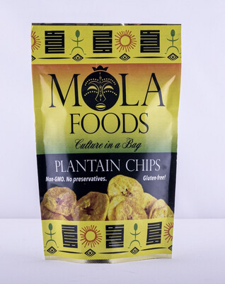Mola Foods Plantain Chips.
