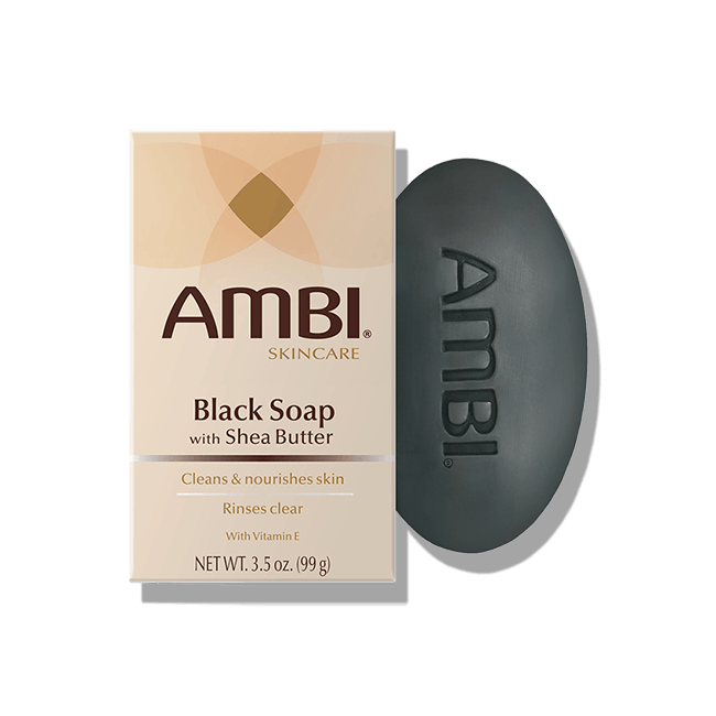 AMBI SKINCARE BLACK SOAP WITH SHEA BUTTER 3.5oz