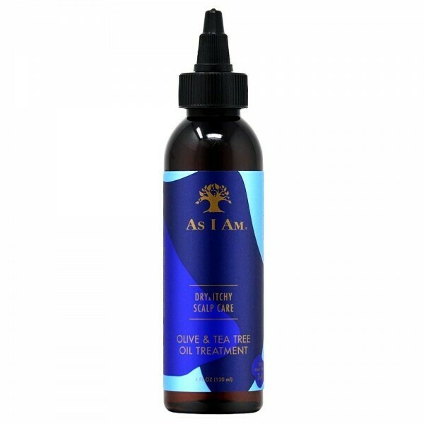 AS I AM DRY &amp; ITCHY SCALP CARE OLIVE &amp; TEA TREE OIL TREATMENT 4oz