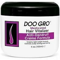 DOO GRO MEDICATED HAIR VITALIZER ANTI-DANDRUFF FORMULA HAIR VITALIZER 3.8iz
