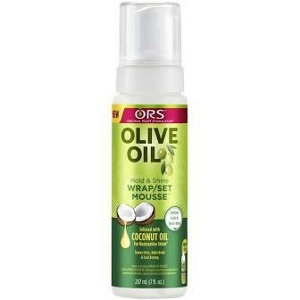 ORS Olive Oil Hold &amp; Shine Wrap/Set Mousse 7oz