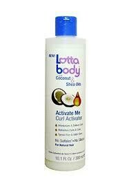 Lottabody Coconut &amp; Shea Oils Activate Me Curl Activator 10.1oz