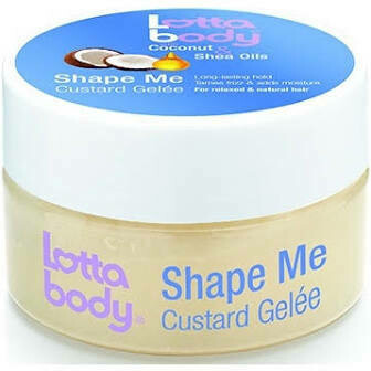 Lottabody Coconut &amp; Shea Oils Shape Me Custard Gelee 7oz