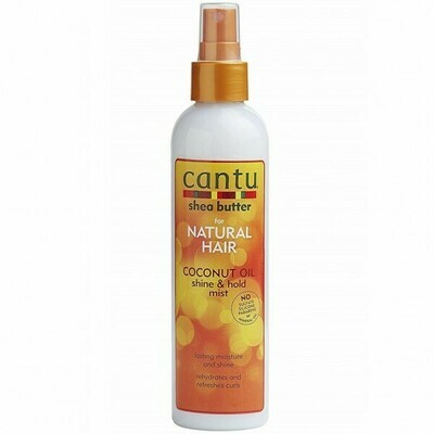 Cantu Shea Butter For Natural Hair Coconut Oil Shine &amp; Hold Mist 8.4oz