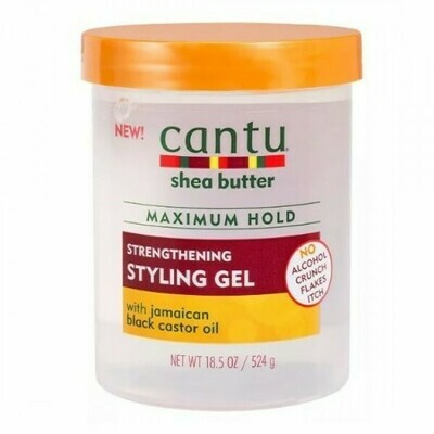 Cantu Shea Butter Strengthening Styling Gel - Maximum Hold 18.5oz