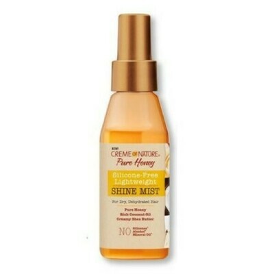 Creme of Nature Pure Honey Silicone-Free Lightweight Shine Mist 4oz