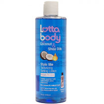 Lottabody Coconut &amp; Shea Oils Style Me Texturizing Setting Lotion 12oz