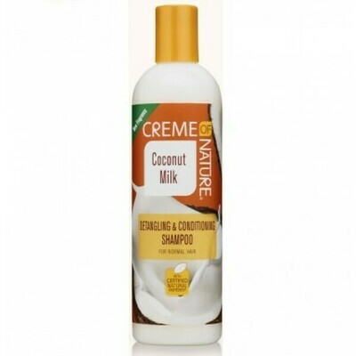 Creme Of Nature Coconut Milk Detangling &amp; Conditioning Shampoo 12oz