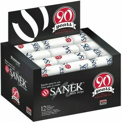 Graham Sanek Neck Strips - 12 Packs/720 Strips