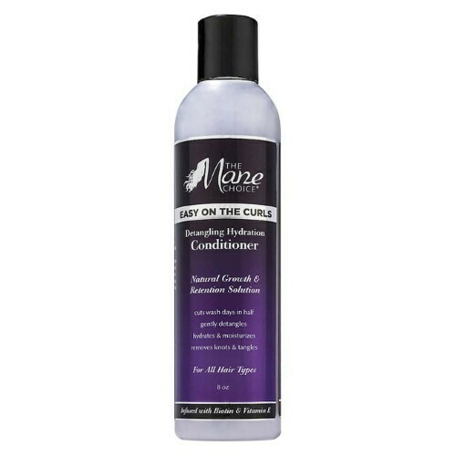 THE MANE CHOICE EASY ON THE CURLS DETANGLING HYDRATION CONDITIONER 8oz
