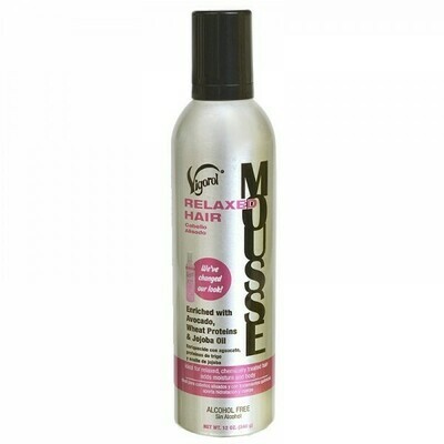 Vigorol Relaxed Hair Mousse12oz