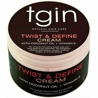 Tgin Twist &amp; Define Cream For Natural Hair 12oz