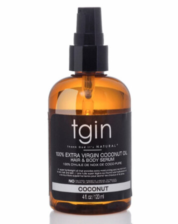 Tgin 100% Extra Virgin Coconut Oil Hair & Body Serum 4oz