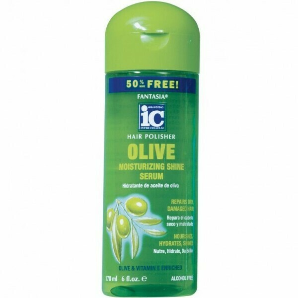 FANTASIA IC HAIR POLISHER OLIVE MOISTURIZING SHINE SERUM 6oz