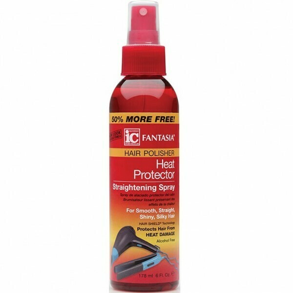 Fantasia IC Hair Polisher Heat Protector Straightening Spray 6oz