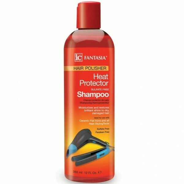 FANTASIA IC HEAT PROTECTOR SULFATE FREE SHAMPOO 12oz