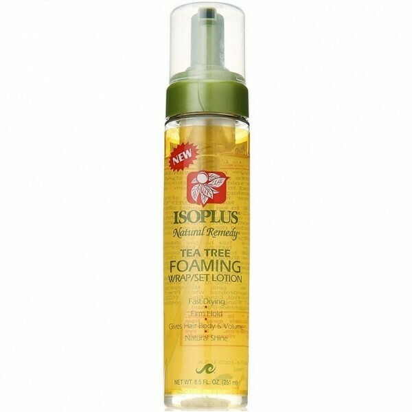 ISOPLUS NATURAL REMEDY OLIVE OIL FOAM WRAP SET LOTION 8.5oz