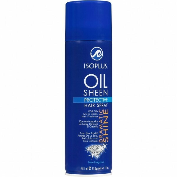 ISOPLUS OIL SHEEN HAIR SPRAY 11oz
