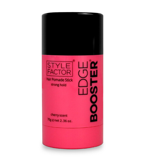 STYLE FACTOR EDGE BOOSTER HAIR POMADE STICK STRONG HOLD 2.36oz, SCENT: CHERRY