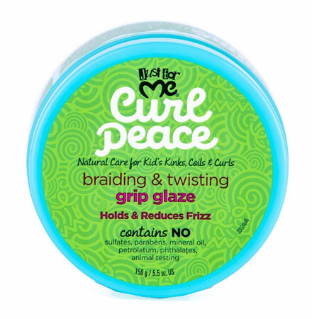 JUST FOR ME CURL PEACE BRAIDING &amp; TWISTING GRIP GLAZE 5.5 oz