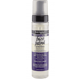 Aunt Jackie&#39;s Grapeseed Frizz Patrol Anti-Poof Twist &amp; Curl Setting Mousse 8.5oz