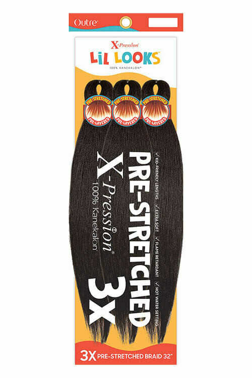 Outre X-Pression Lil Looks 3x Pre-Stretched Braid 32&quot;, Color: 1
