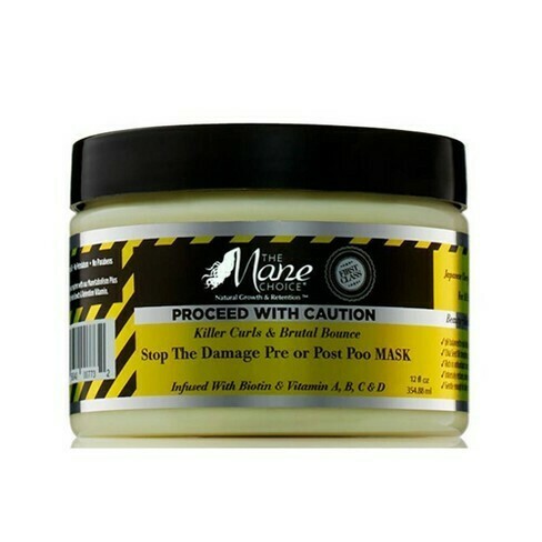 THE MANE CHOICE KILLER CURLS &amp; BRUTAL BOUNCE HAIR MASK 12oz