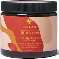 As I Am Jamaican Black Castor Oil Cowash 16oz