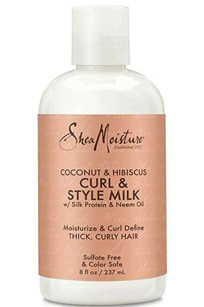 SHEA MOISTURE COCONUT &amp; HIBISCUS CURL &amp; STYLE MILK