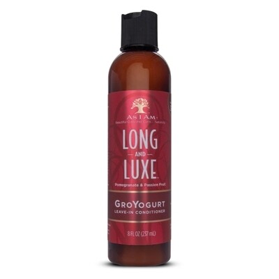 AS I AM LONG AND LUXE GROYOGURT LEAVE-IN CONDITIONER 8oz
