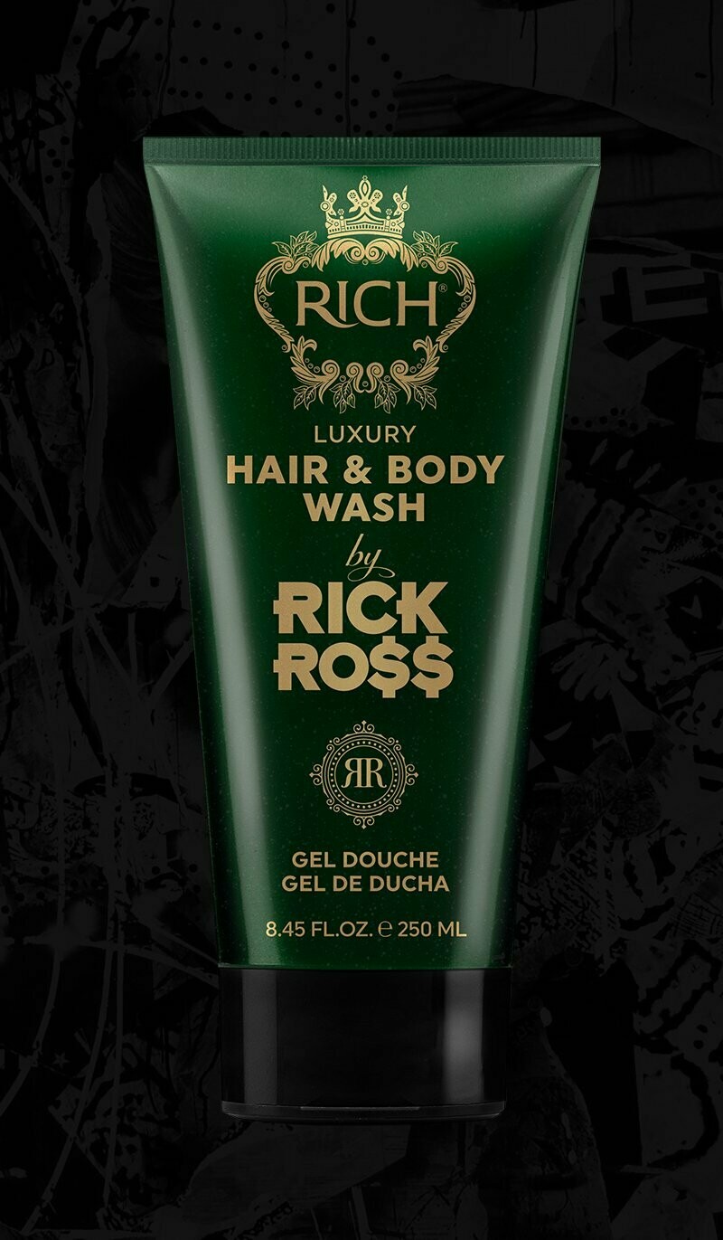 RICH BY RICK ROSS LUXURY HAIR & BODY WASH 8.45oz