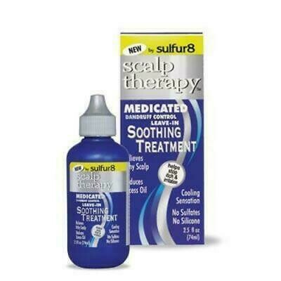 SULFUR8 SCALP THERAPY LEAVE IN SOOTHING TREATMENT 2.5oz